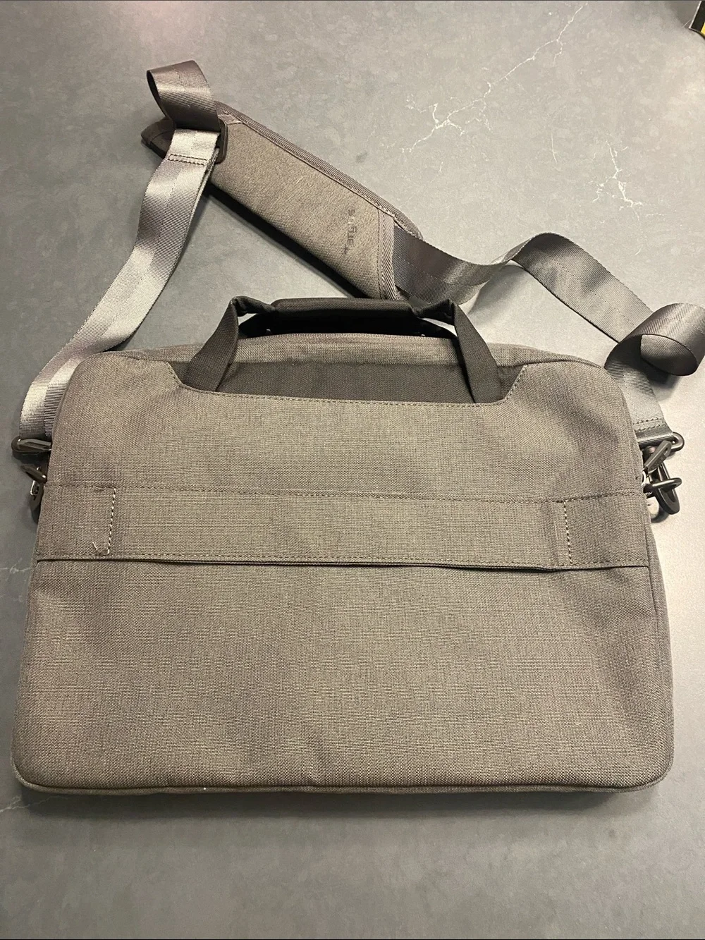 Targus Gray and Black Laptop Messenger Bag